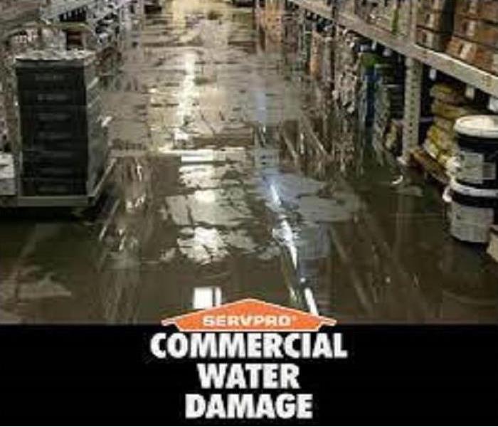 Flooded Commercial Warehouse
