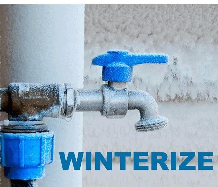 wording winterize, outdoor faucet, frozen precipitation